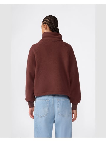 Fleecejacke in Braun