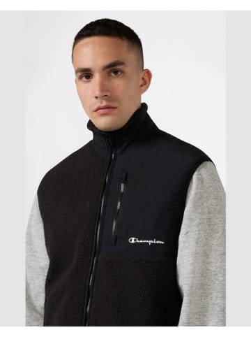 Champion Fleeceweste in Schwarz/ Dunkelblau