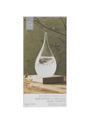 Dekoracja w kolorze jasnobrązowym - wys. 17 cm