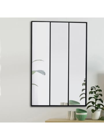 Spiegel zwart - (B)75 x (H)115 cm