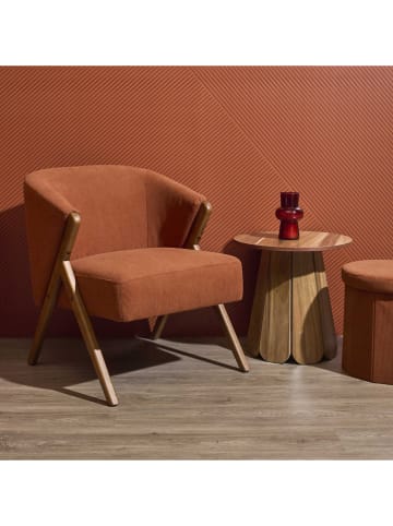 Sessel in Orange - (B)64 x (H)70 x (T)72 cm