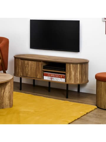 TV-Regal in Braun - (B)117 x (H)48 x (T)40 cm