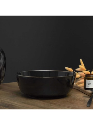 Salatschale in Schwarz - Ø 25 cm