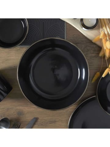 Salatschale in Schwarz - Ø 25 cm