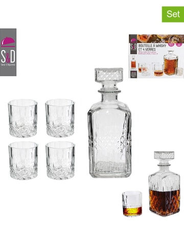 5-częściowy zestaw do whiskey