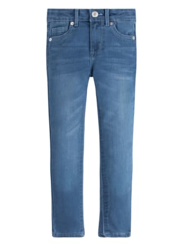 Dżinsy - Skinny fit - w kolorze niebieskim