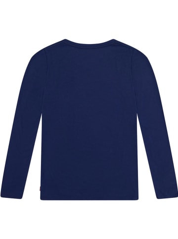 Longsleeve in Dunkelblau