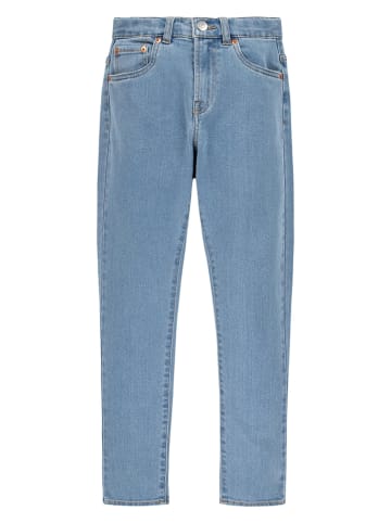 Dżinsy - Mom fit - w kolorze niebieskim