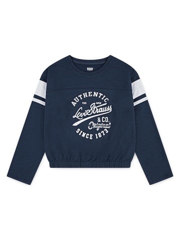 Longsleeve in Dunkelblau