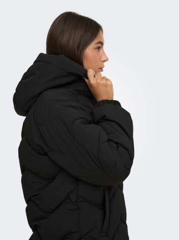JDY Wintermantel "Power" in Schwarz