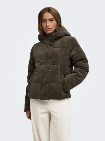 Cordjacke "Vita" in Dunkelbraun