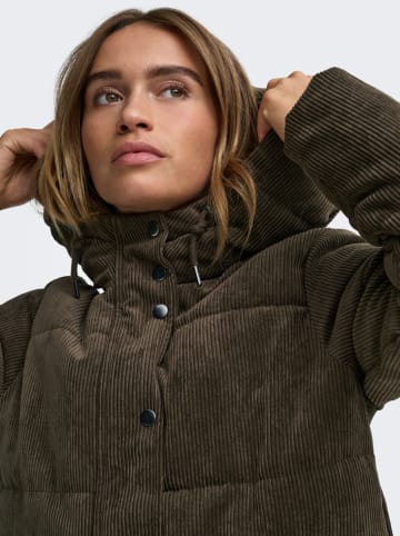 Cordjacke "Vita" in Dunkelbraun