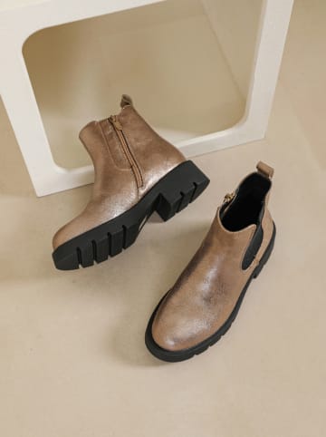 Sixth Sens Boots goudkleurig