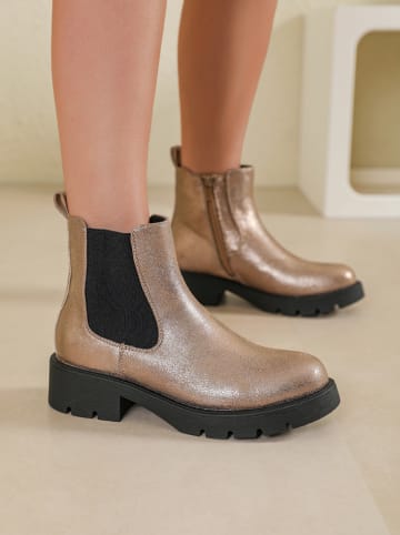 Sixth Sens Boots goudkleurig