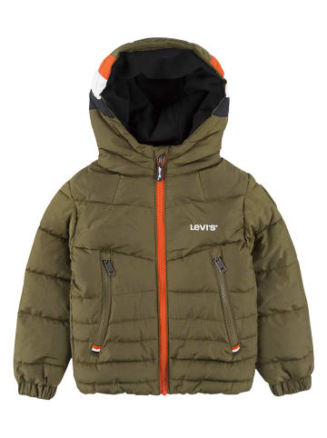Daunenjacke in Khaki