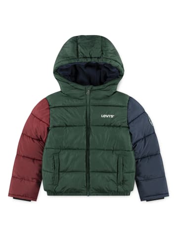 Levi's Kids Doorgestikte jas groen
