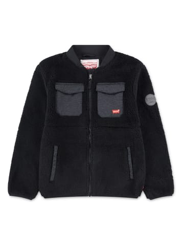 Fleece vest zwart