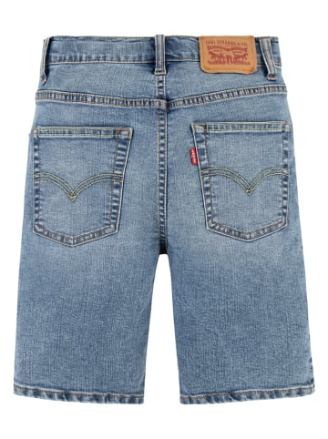 Szorty dżinsowe - Skinny fit - w kolorze niebieskim