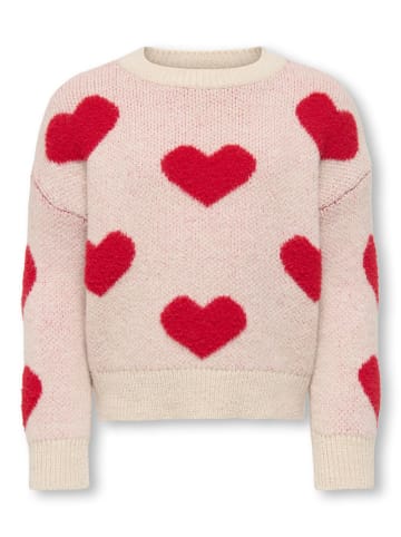 Sweter "Naja" w kolorze beżowym
