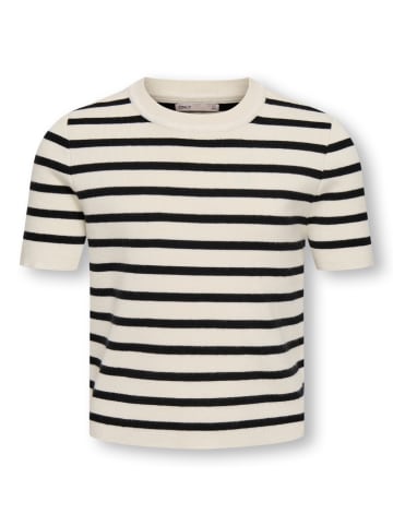 Trui "Fie" beige/zwart
