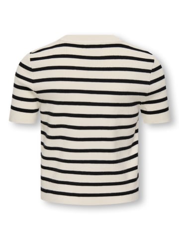 Trui "Fie" beige/zwart