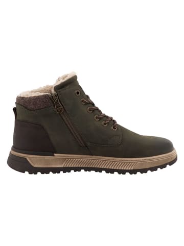 Tom Tailor Botki w kolorze khaki