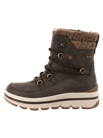Tom Tailor Winterboots bruin