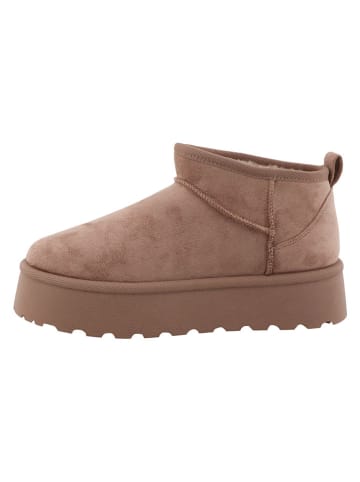 Tom Tailor Ankleboots in Beige