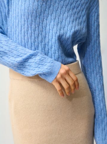 Kaschmir-Rock "Amalie" in Beige