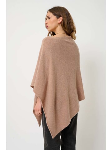 Kasjmieren poncho "Meryl" beige