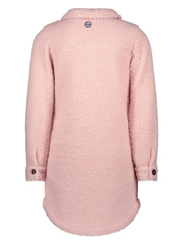 Teddy-Mantel in Rosa