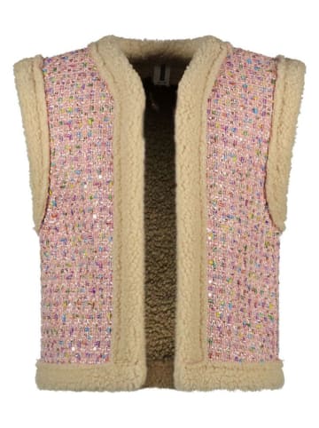 Weste "Gwen" in Rosa/ Beige