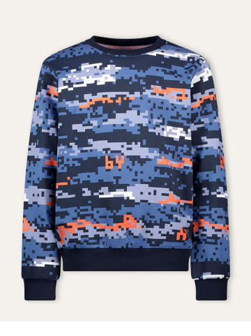 Sweatshirt "Scott" blauw