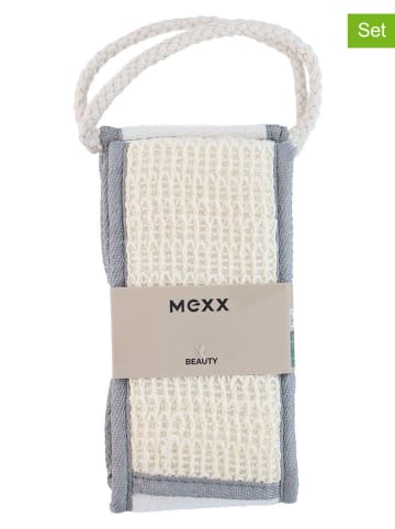 Mexx Pasy (2 szt.) w kolorze beżowo-szarym do mycia pleców