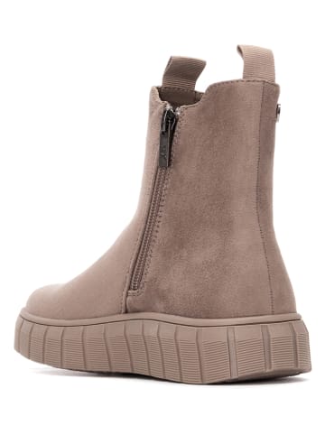Xti Chelseaboots taupe