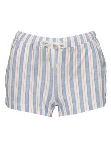 Vivance Pyjamashorts blauw/wit