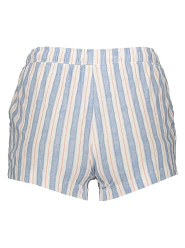 Vivance Pyjamashorts blauw/wit