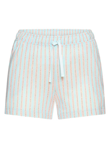s.Oliver Pyjama-Shorts in Hellblau