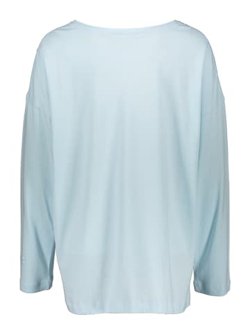 Vivance Pyjama-Oberteil in Hellblau