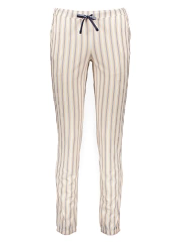Vivance Pyjamabroek wit/blauw
