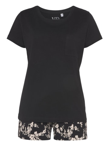 Vivance Pyjama zwart/crème