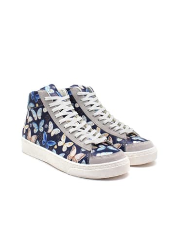 Sneakersy w kolorze granatowym
