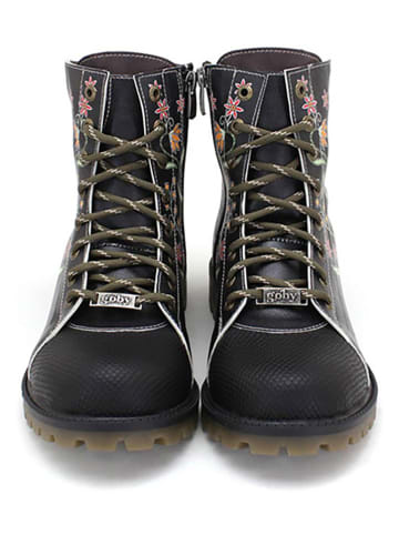 Boots in Dunkelblau