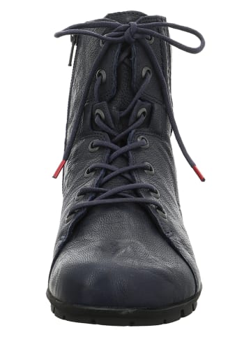 Think! Leder-Boots "Menscha" in Schwarz