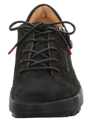 Think! Leder-Sneakers "Comoda" in Schwarz