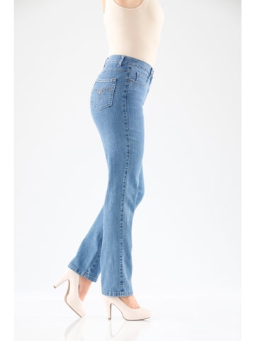 Spijkerbroek - slim fit - lichtblauw