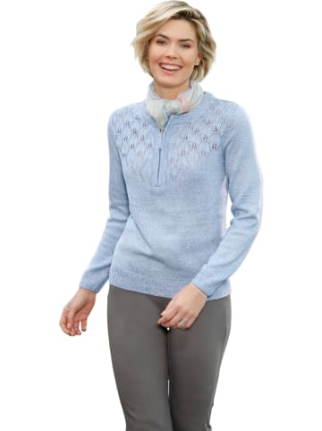 Sweter w kolorze błękitnym