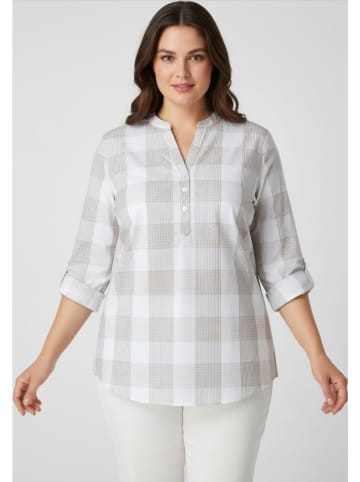 WITT WEIDEN Blouse taupe/wit