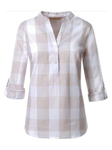WITT WEIDEN Blouse taupe/wit