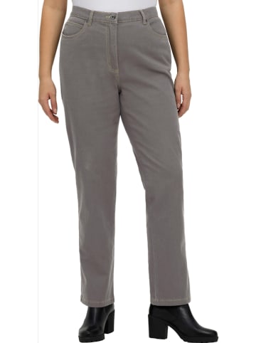 Spijkerbroek - tapered fit - grijs